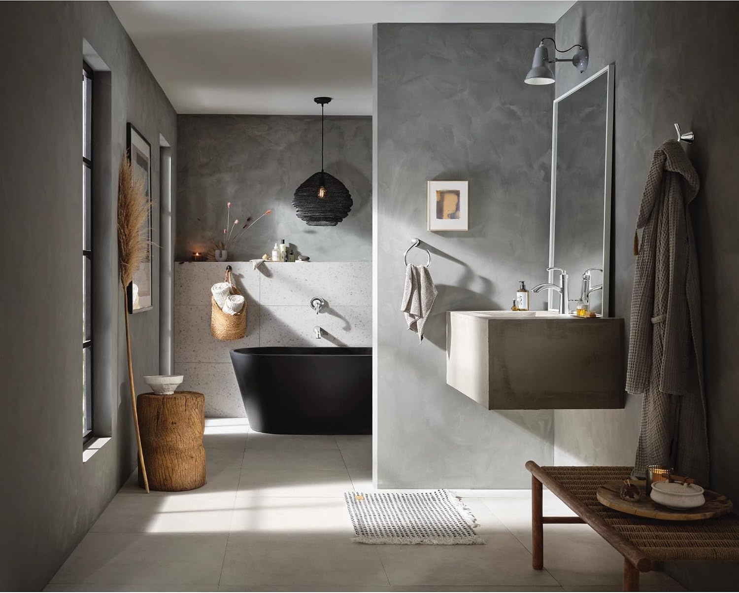 image:imageGlyde Matte Black Single Handle Wall Mount Tub Filler High Flow Tub Faucet with 10 Spout Reach WT371BLOil Rubbed Bronze