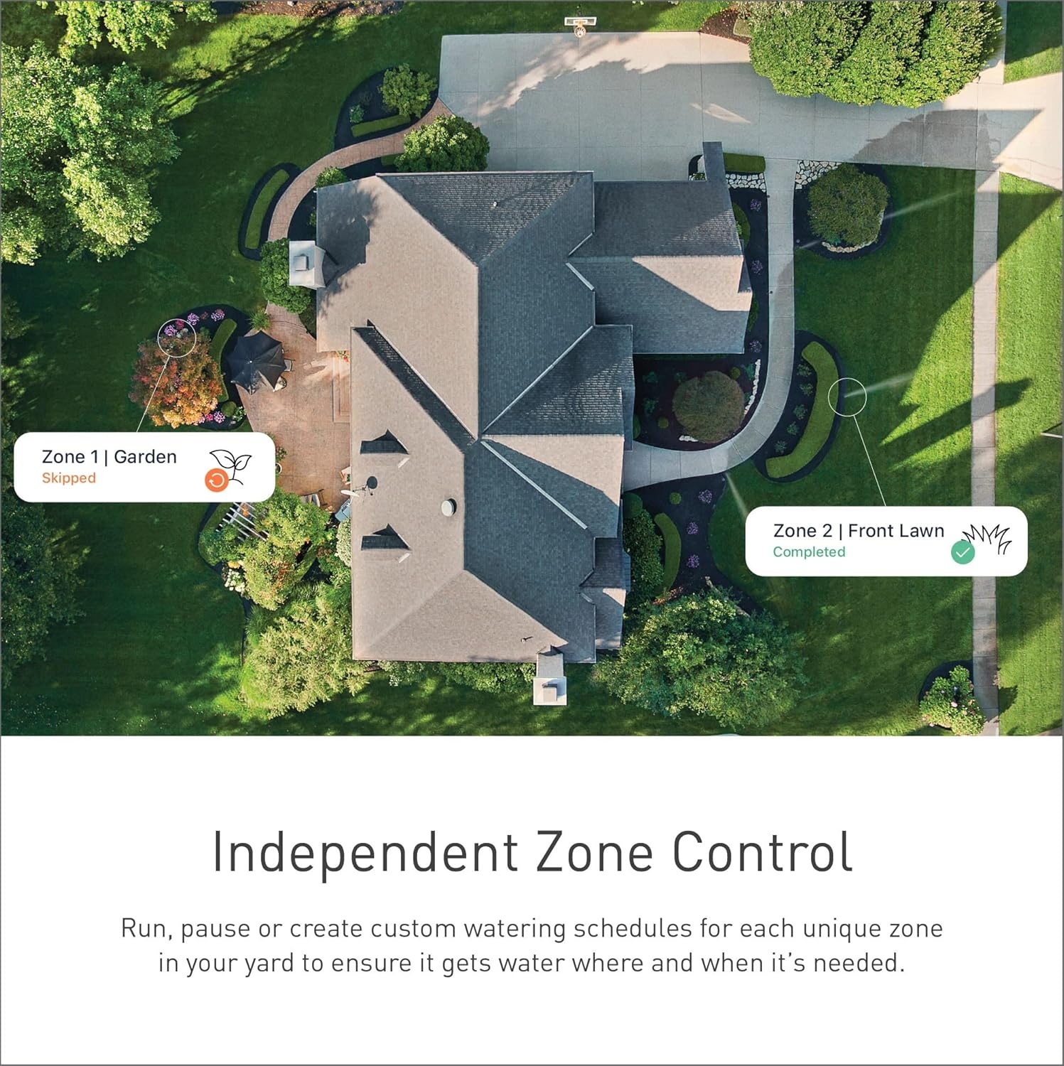 image:imageMoen 16Zone Smart Sprinkler Controller WiFi Connectible Smart Irrigation System with Automatic Water Timer WICNT016G1USA16 Zone Controller