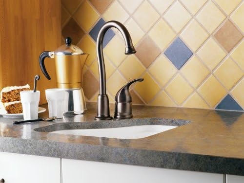 image:imageMoen 4905SRS Camerist OneHandle High Arc Bar Faucet Spot Resist StainlessChrome