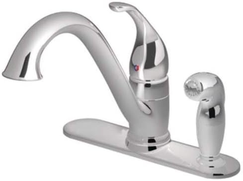 image:imageMoen 7835SRS Camerist OneHandle Low Arc Kitchen Faucet Spot Resist StainlessChrome