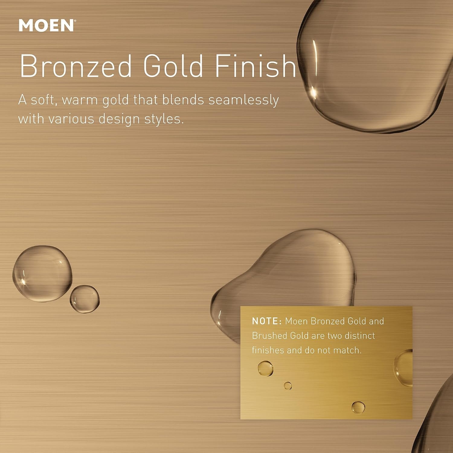 image:imageMoen 87071BZG Nolia OneHandle PullDown Kitchen Faucet with Power Boost Soap Dispenser Included High Arc 1 or 3 Hole Installation Brushed GoldBronzed Gold