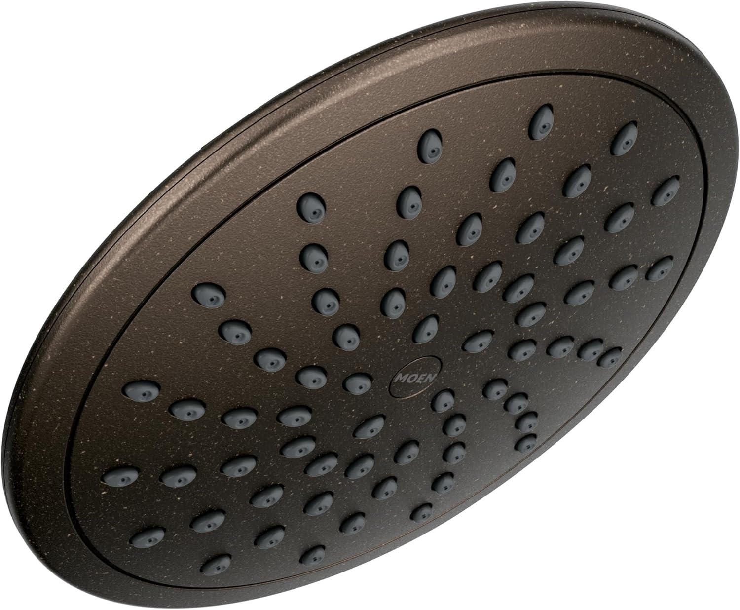 image:imageMoen 8Inch Fixed EcoPerformance Rainshower Showerhead Matte Black 6345EPBLOil Rubbed Bronze