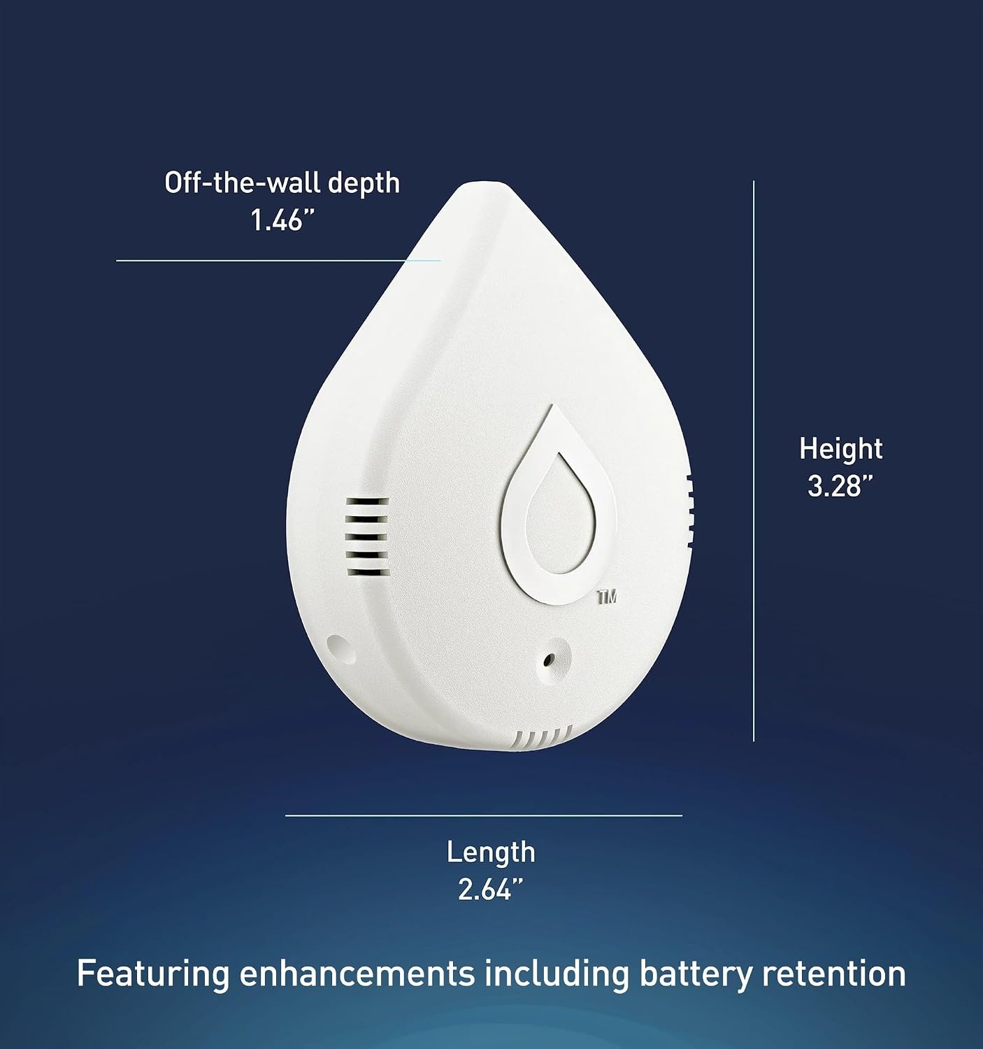 image:imageMoen 900002 Flo by Moen 114Inch Smart Water Shutoff with 920005 Flo by Moen Smart Water Detector 3PackShutoff Detector 3pack