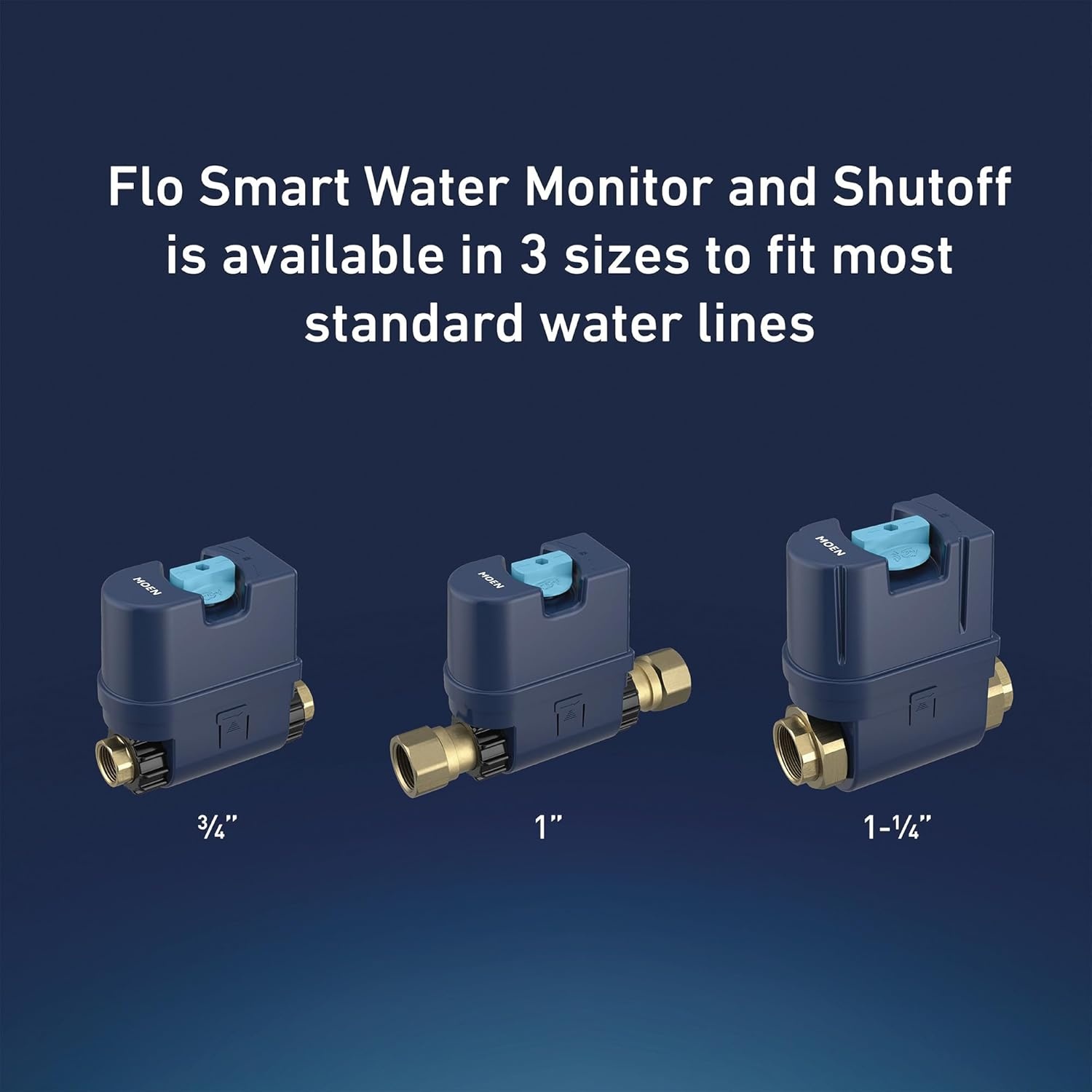 image:imageMoen 920003 Flo Smart Water Monitor and Shutoff 25ft Extension Cable25 Feet Pack of 2
