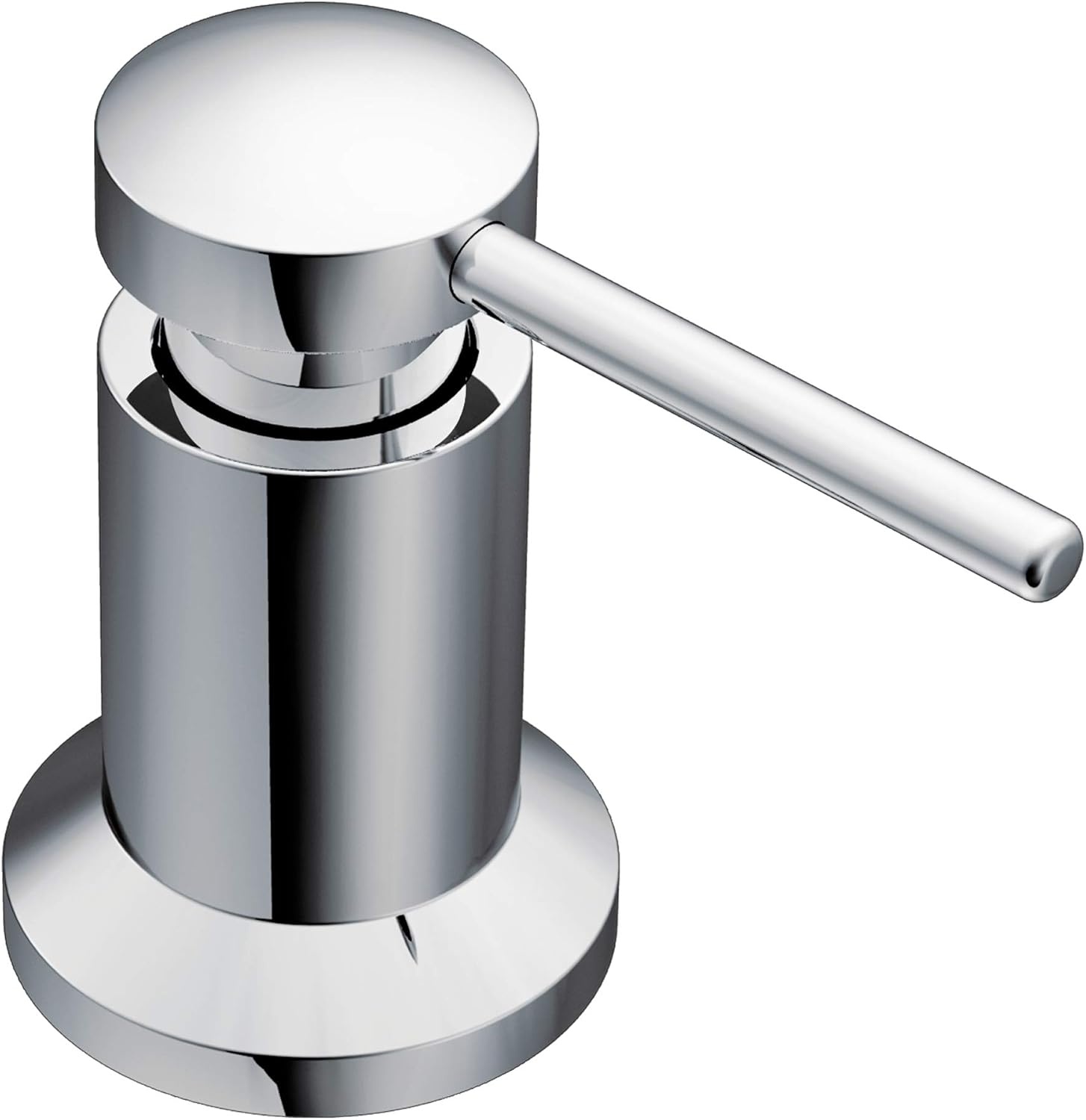 image:imageMoen Adler Mediterranean Bronze OneHandle High Arc Modern Kitchen Faucet with Power Clean and Pull Down Spray Head 87233BRBChrome