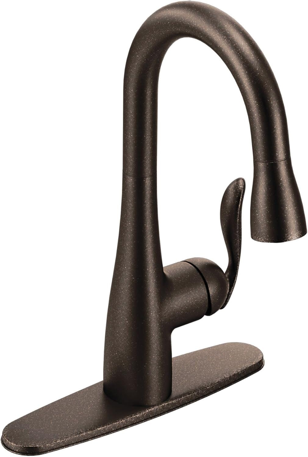 image:imageMoen Arbor Pulldown Bar Faucet with Reflex and Power Clean 5995SRS Pulldown bar faucet Reflex docking system Power Clean spray Spot resist stainless finish Onehandle controlOil Rubbed Bronze