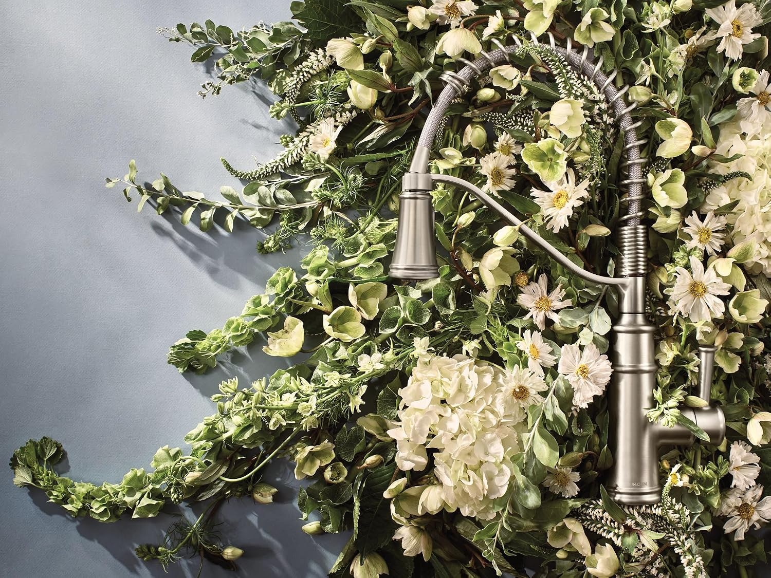 image:imageMoen Belfield Oil Rubbed Bronze Kitchen Faucet Modern Spring Kitchen Faucet with Power Boost PreRinse OneHandle Easy Installation 5927ORBSpot Resist Stainless