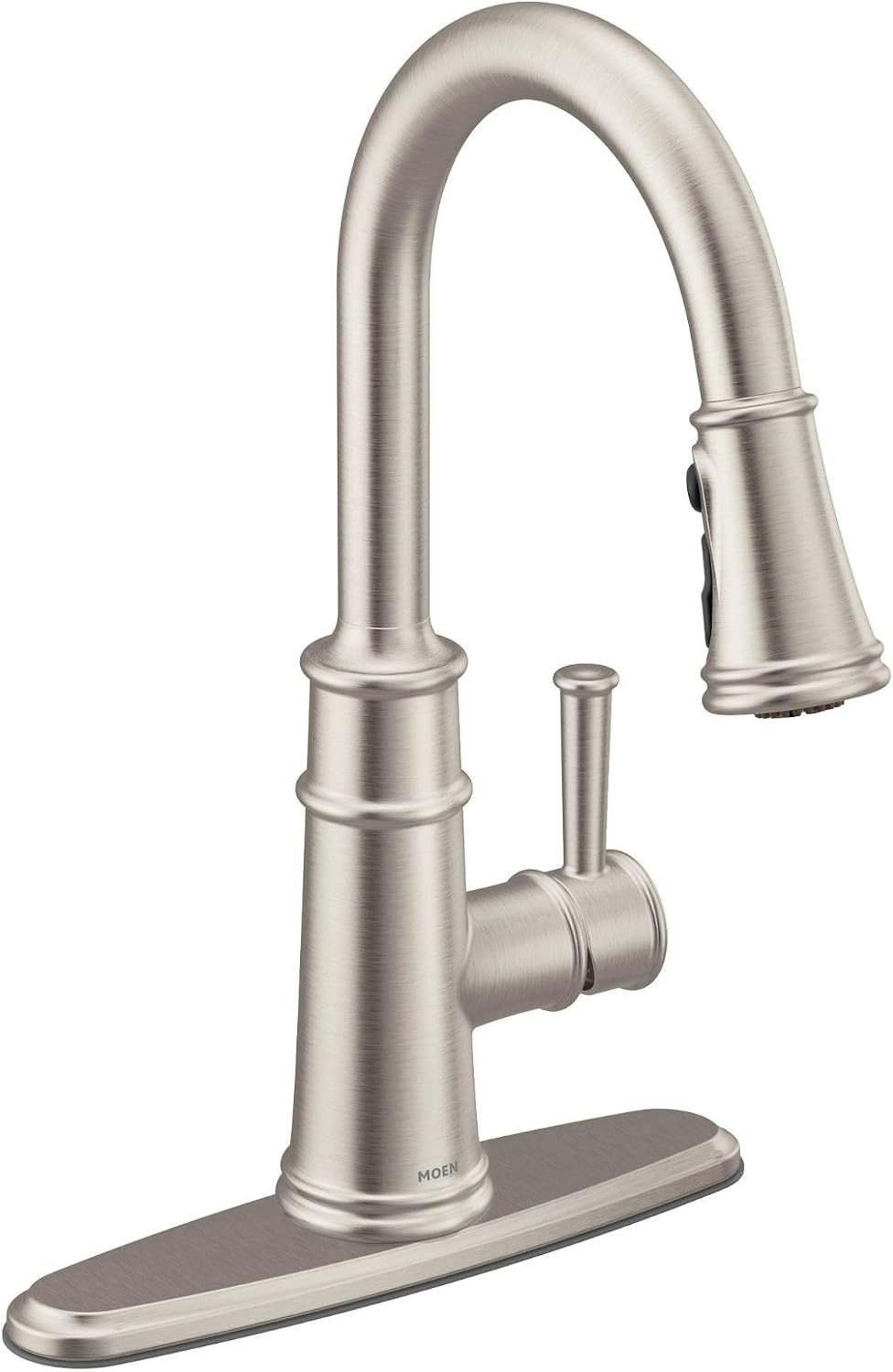 image:imageMoen Belfield Oil Rubbed Bronze Motionsense Wave Sensor Touchless One Handle Pulldown Kitchen Faucet Featuring Power Clean 7260EWORBSpot Resist Stainless