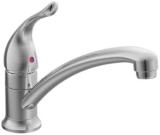 image:imageMoen Chateau Chrome OneHandle Single Hole Low Arc Standard Kitchen Faucet 742305