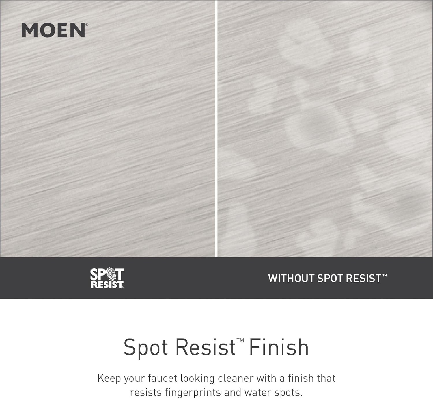 image:imageMoen Chrome Kurv OneHandle High Arc Single Mount Cold Water Beverage Faucet with Optional Filtration System S5560Spot Resist Stainless