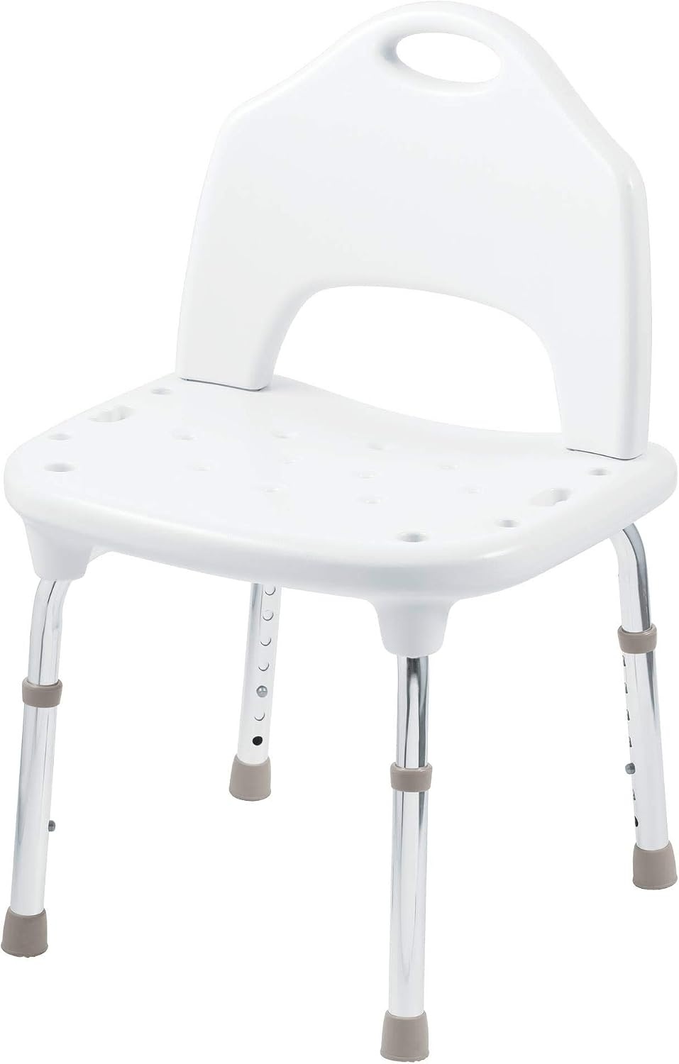 image:imageMoen DN7060 Home Care 22Inch W x 1925Inch D Adjustable Height Bath Safety Shower Chair Glacier