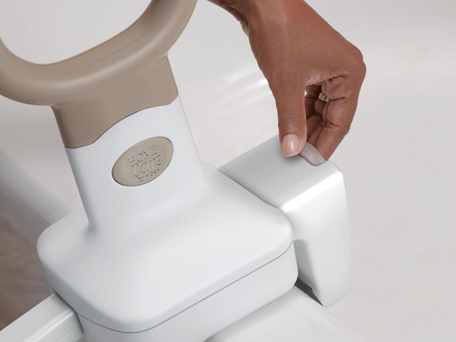 image:imageMoen DN7175 Bath Safety Adjustable Tub Grip Glacier