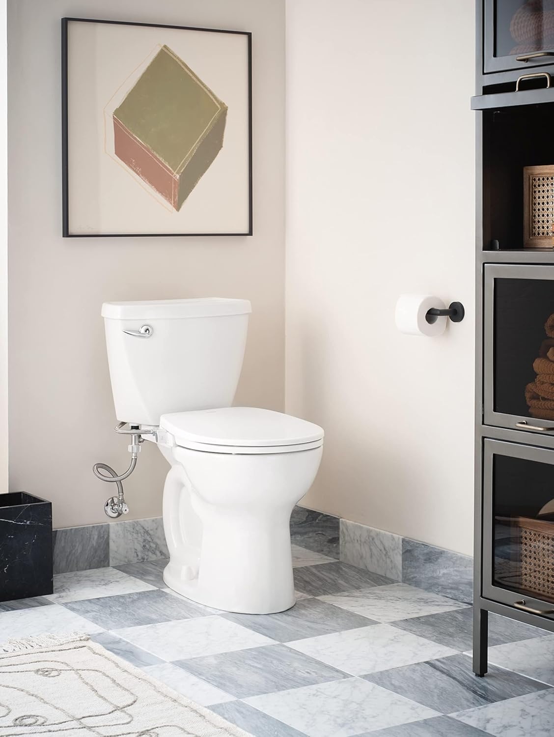 image:imageMoen EB500R 2Series Standard NonElectronic Bidet Seat for Round Toilets White