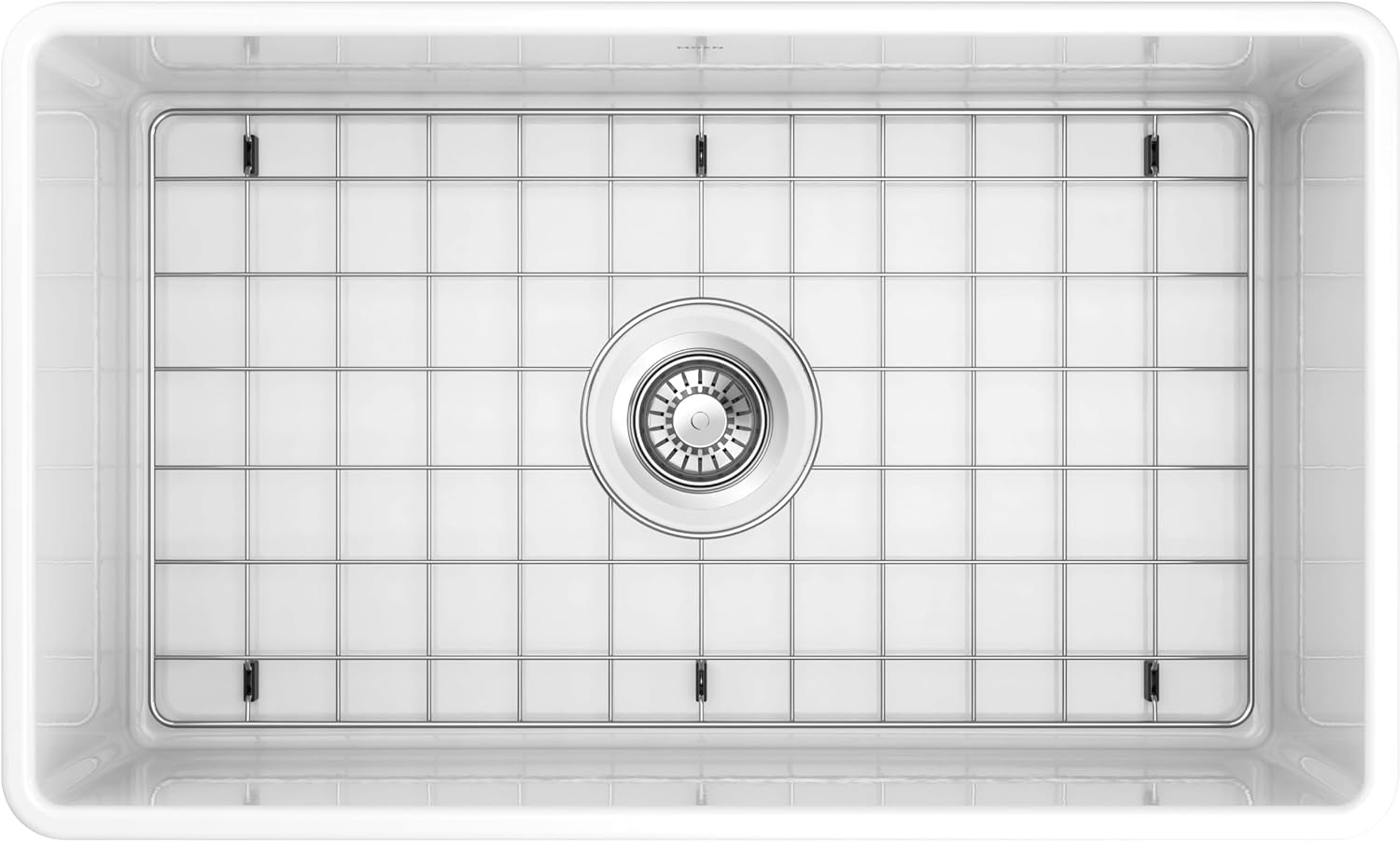 image:imageMoen FC301810 ApronFront Fireclay Single Bowl Undermount Kitchen Sink 30 White