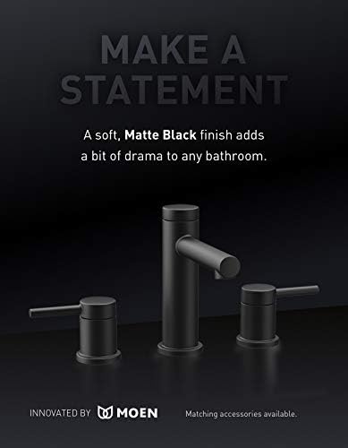image:imageMoen Gibson Chrome TwoHandle Deck Mounted Modern Roman Tub Faucet Valve Required T961Matte Black