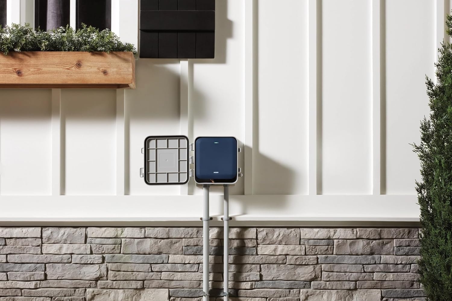 image:imageMoen Gray Outdoor Enclosure for Moen Smart Sprinkler Controller Durable WaterTight Box WIACC001G1USA