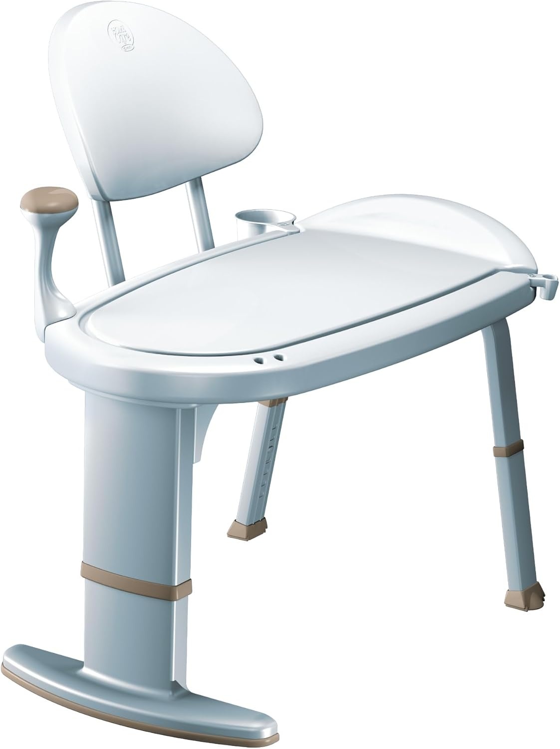 image:imageMoen Home Care Bath Safety Tub Transfer Bench Shower Chair for Elderly and Disabled with Adjustable Height Handicap Accessories for Daily Living DN7105