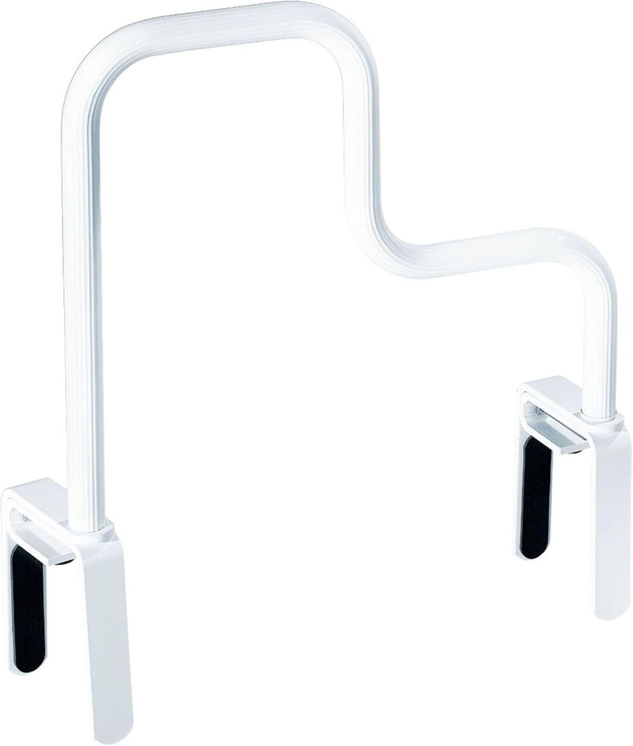 image:imageMoen Home Care MultiGrip Tub Safety Bar Glacier White Secure Bathroom Grab Bar for Bathtub Stability DN7005