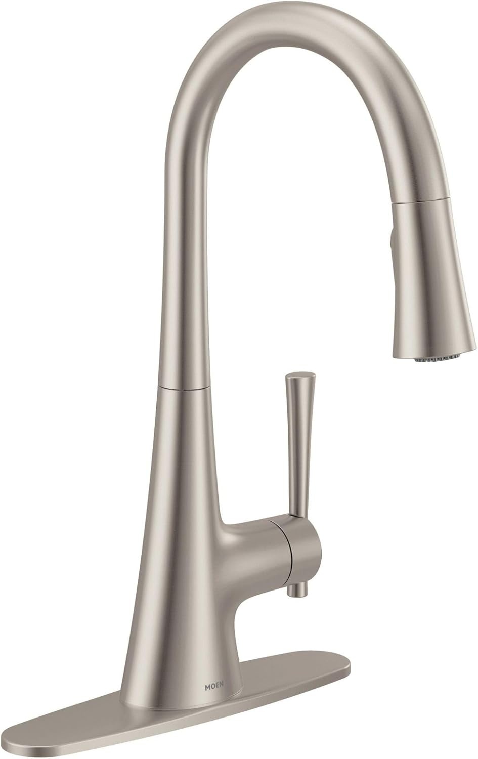 image:imageMoen Kurv Chrome 3in1 Water Filtration Pull Down Kitchen Faucet Water Filter for Sink Faucet Sold Separately F9126Spot Resist Stainless