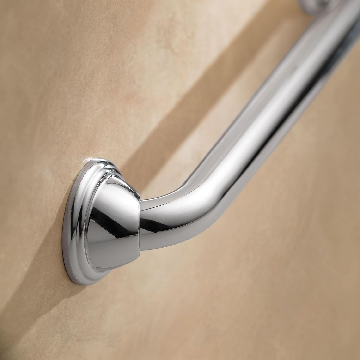 image:imageMoen LR8716D2BN Home Care Brushed Nickel Grab Bar 16 InchChrome