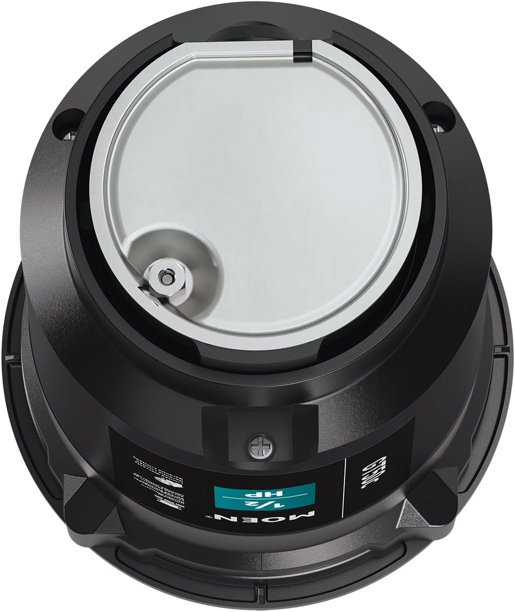 image:imageMoen Lite Series PRO Compact Continuous Feed Garbage Disposal for Kitchen Sink with Power Cord GXP33C05 HP