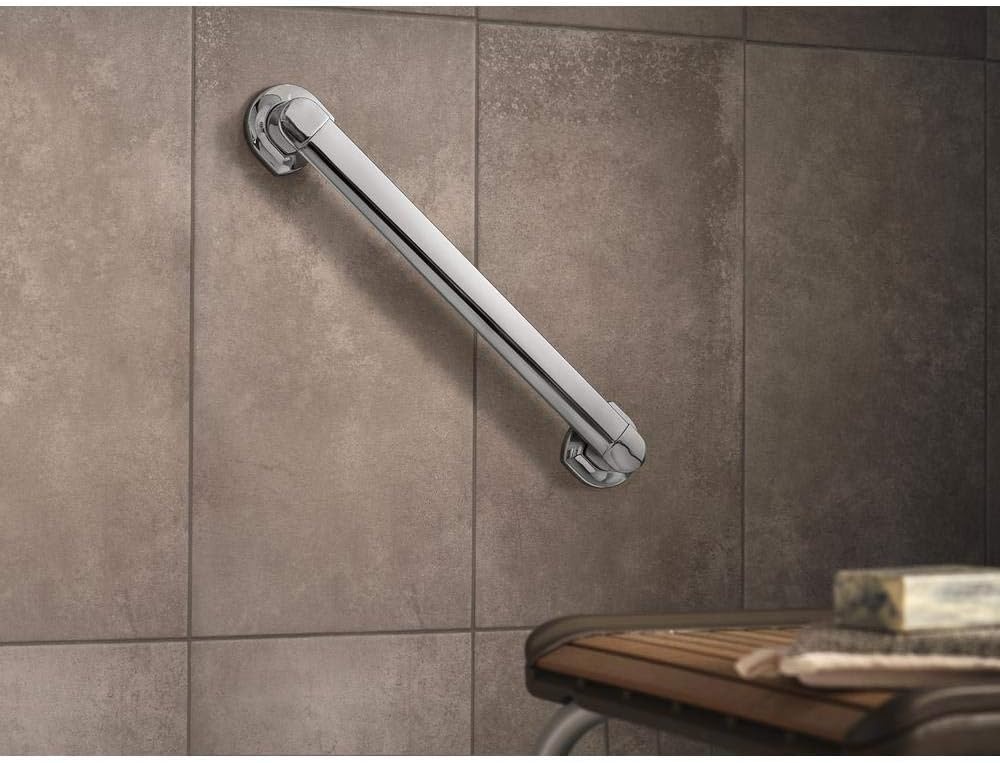 image:imageMoen MBHG3818CH Genta 18 Bathroom Grab Bar ChromeChrome