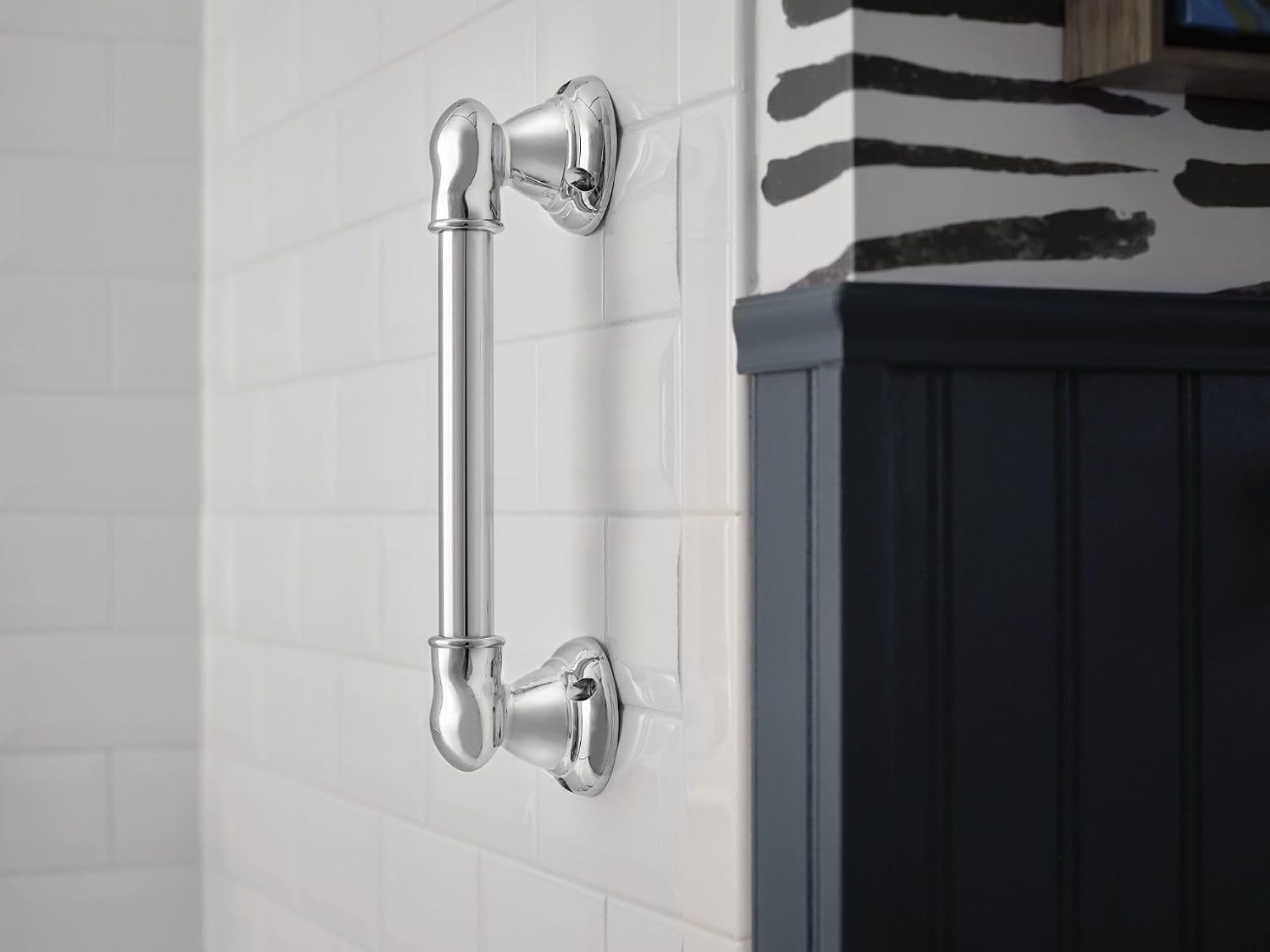 image:imageMoen MYG2609CH Banbury Banbury 9 Designer Bathroom Hand Grip ChromeChrome