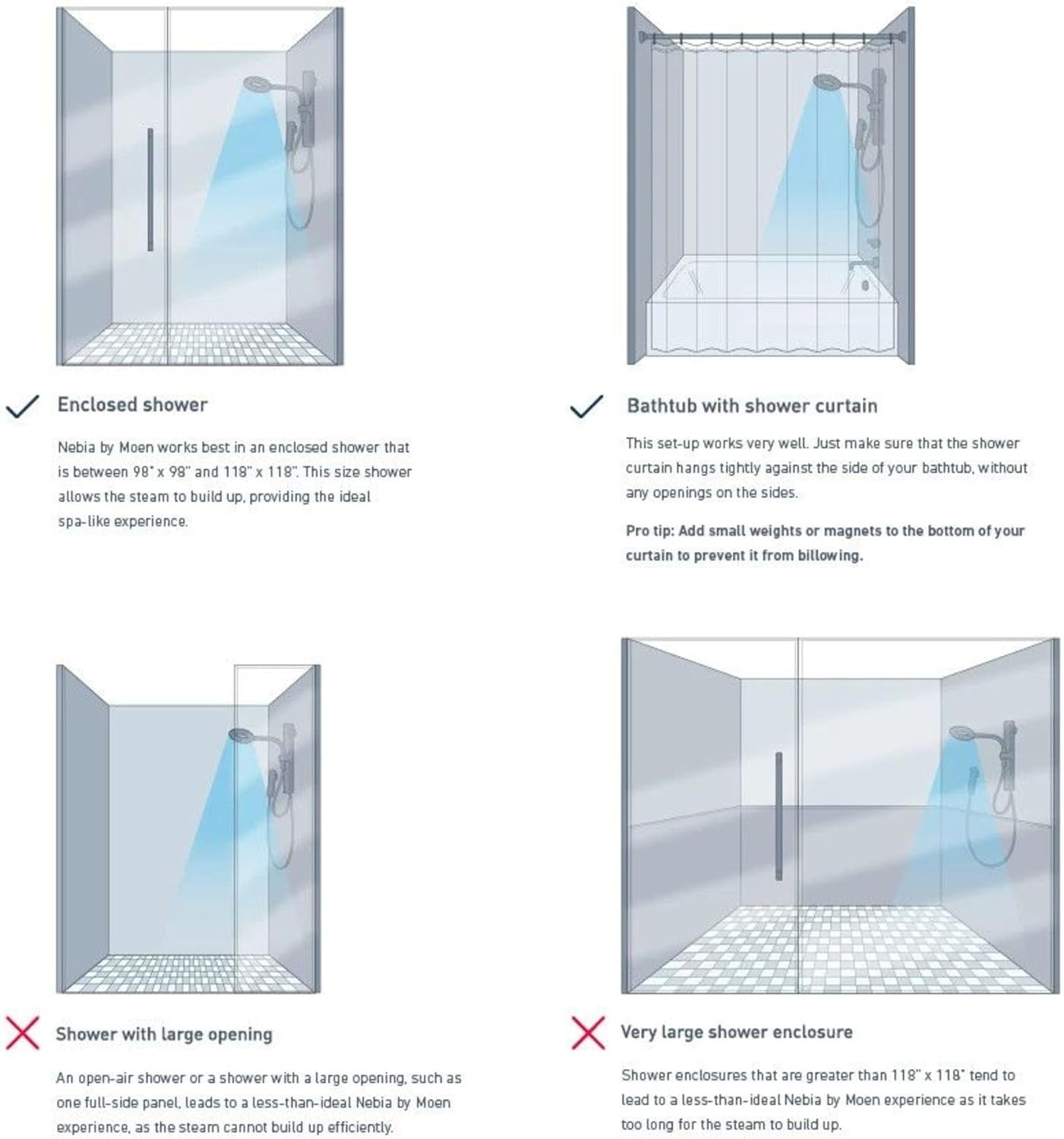 image:imageMoen N207C0BLC Spa Shower including Rainshower Handshower and Magnetic Dock Matte BlackChromeChromeWhite