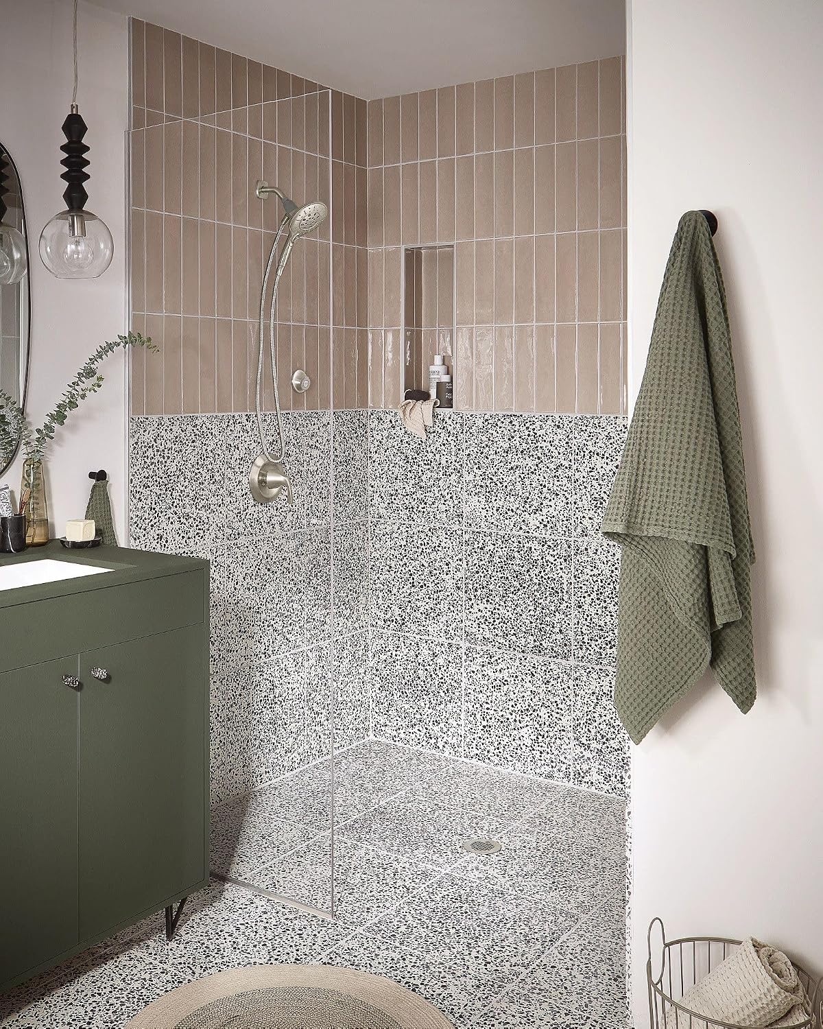 image:imageMoen Oil Rubbed Bronze Remote Dock for Magnetix Handshowers with Included Wall Bracket or Permanent Waterproof Adhesive Options 186117ORBSpot Resist Brushed Nickel