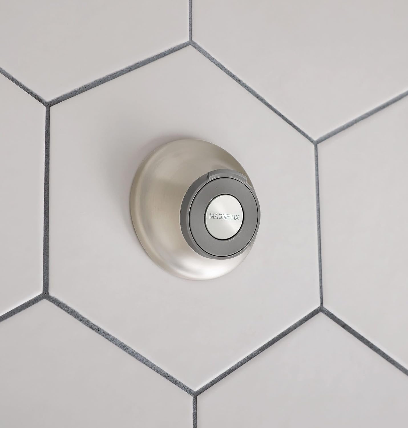 image:imageMoen Oil Rubbed Bronze Remote Dock for Magnetix Handshowers with Included Wall Bracket or Permanent Waterproof Adhesive Options 186117ORBSpot Resist Brushed Nickel
