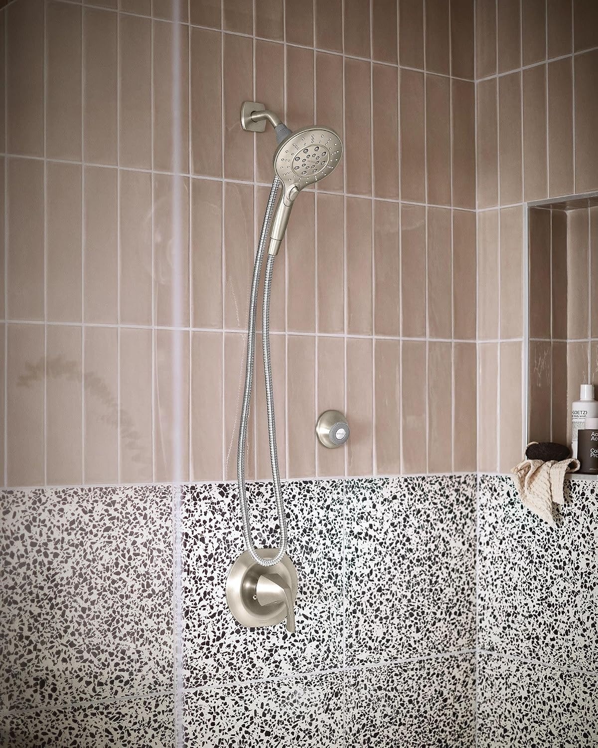 image:imageMoen Oil Rubbed Bronze Remote Dock for Magnetix Handshowers with Included Wall Bracket or Permanent Waterproof Adhesive Options 186117ORBSpot Resist Brushed Nickel