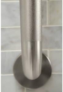 image:imageMoen R8736PS Bathroom Safety 36Inch Grab Bar with Concealed Screws Stainless Concealed Screws Safety Handle ADA Compliant