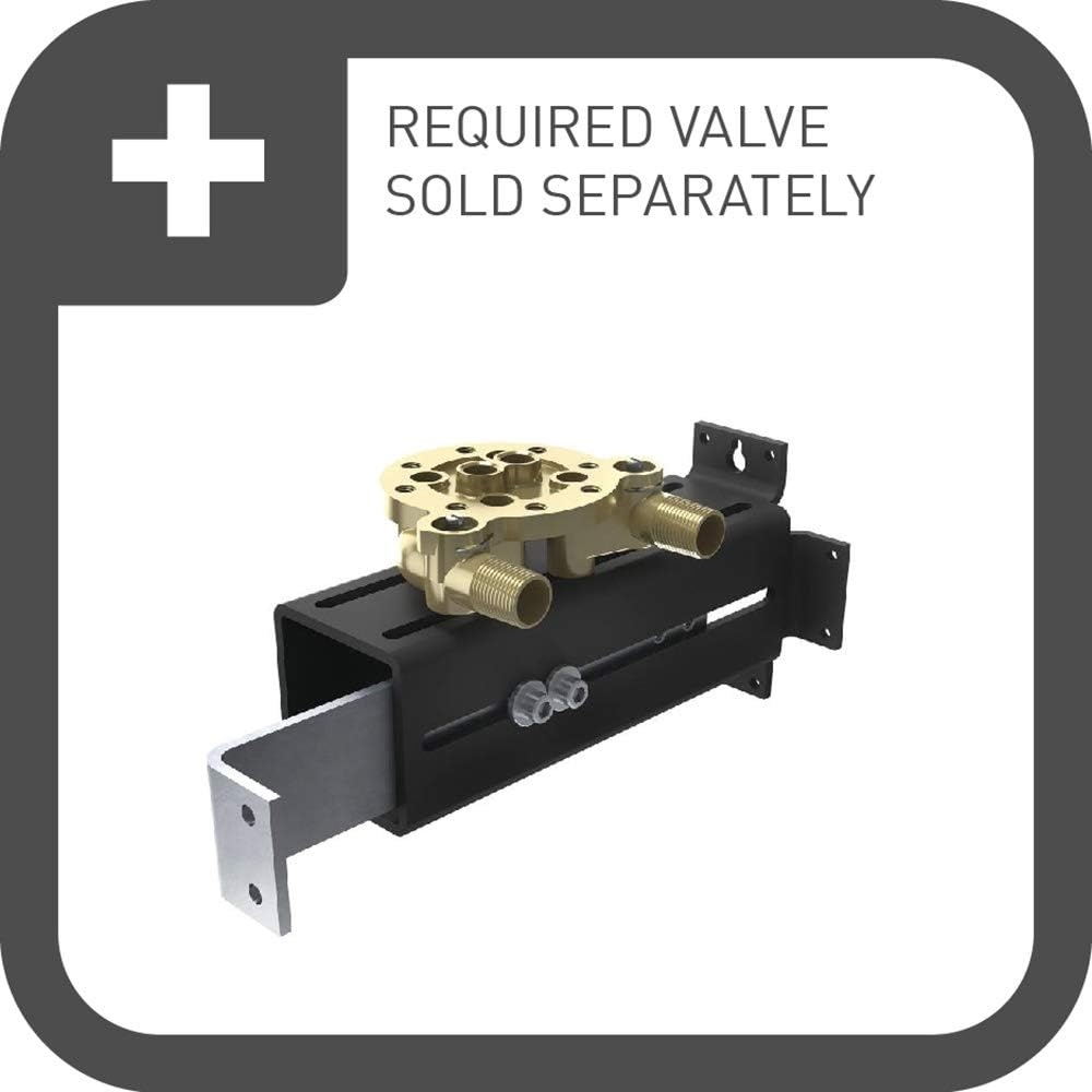 image:imageMoen S931BG Flara OneHandle Freestanding Floor Mount Tub Filler with Handshower Brushed GoldBrushed Nickel