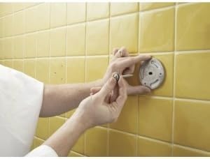 image:imageMoen SMA1000OWB SecureMount Stainless Steel Grab Bar Anchors Old World Bronze