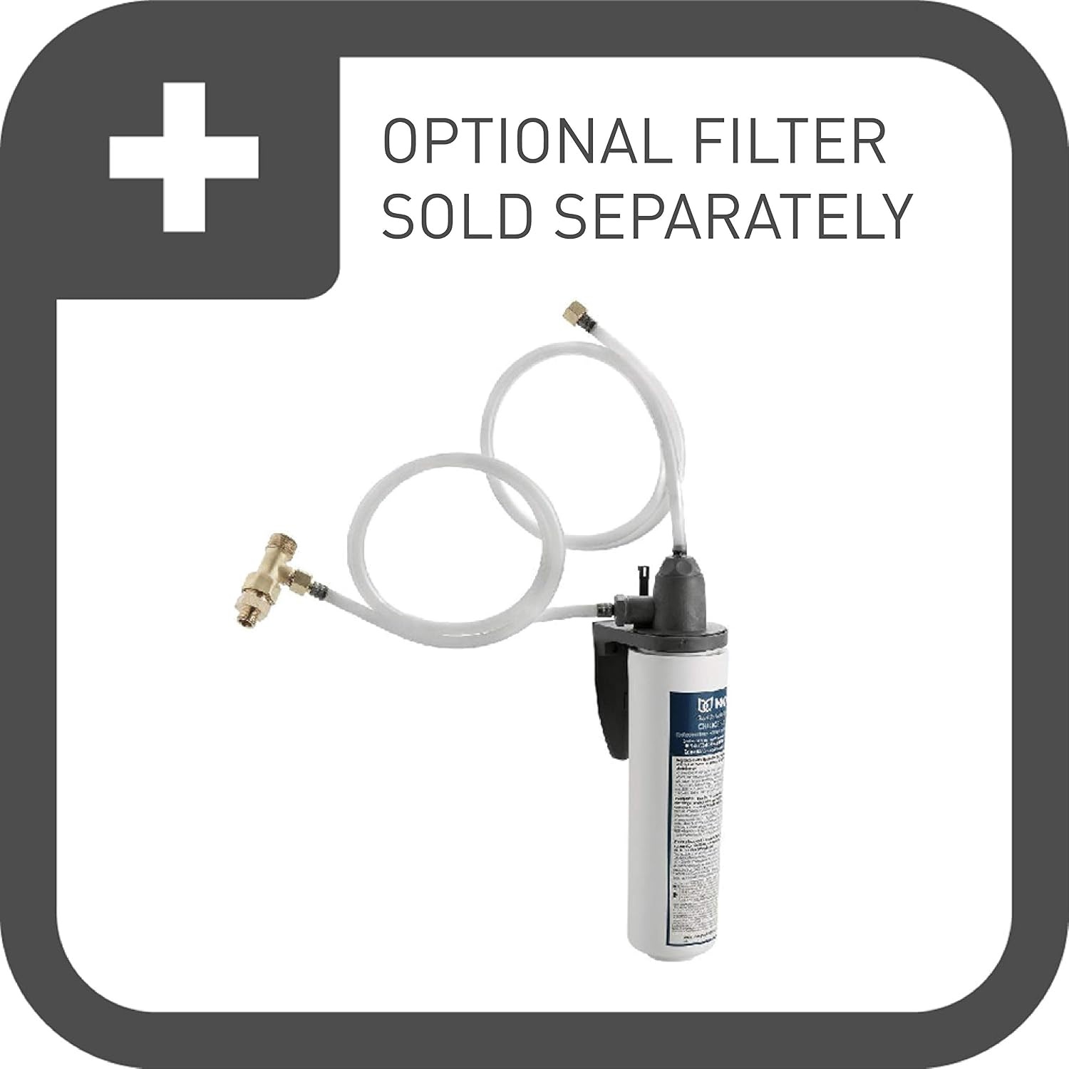 image:imageMoen Sinema Matte Black 3in1 Water Filtration OneHandle Pulldown Kitchen Faucet FS7235BL with Moen F9800 Advanced Carbon Water Filtration SystemPolished Nickel