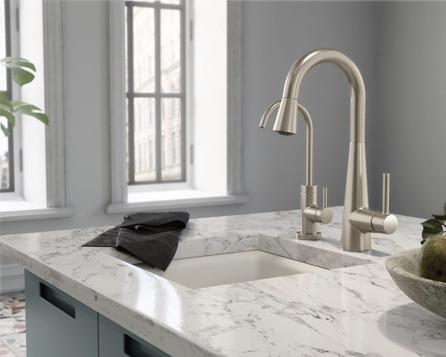 image:imageMoen Sip Cold Water Beverage Faucet S5530SRS Cold water faucet Beverage station Spot resist stainless finish Singlehandle design