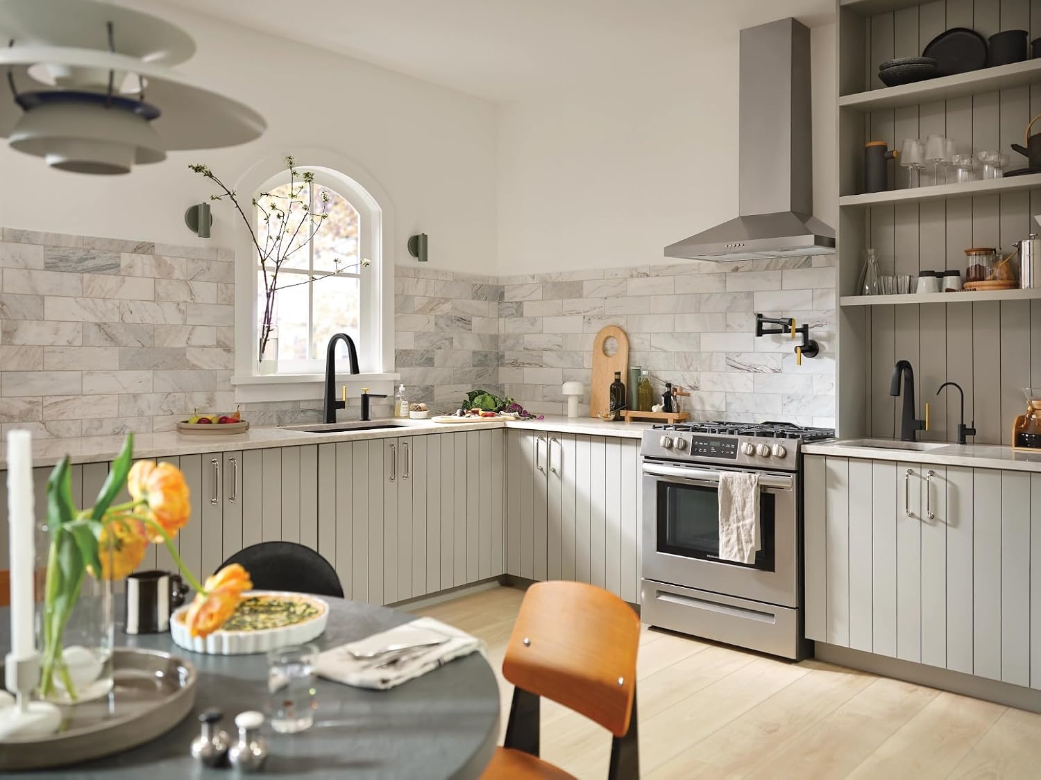 image:imageMoen Sip Matte Black Modern Cold Water Kitchen Beverage Faucet Optional Water Filtration System Available Sold Separately S5530BL