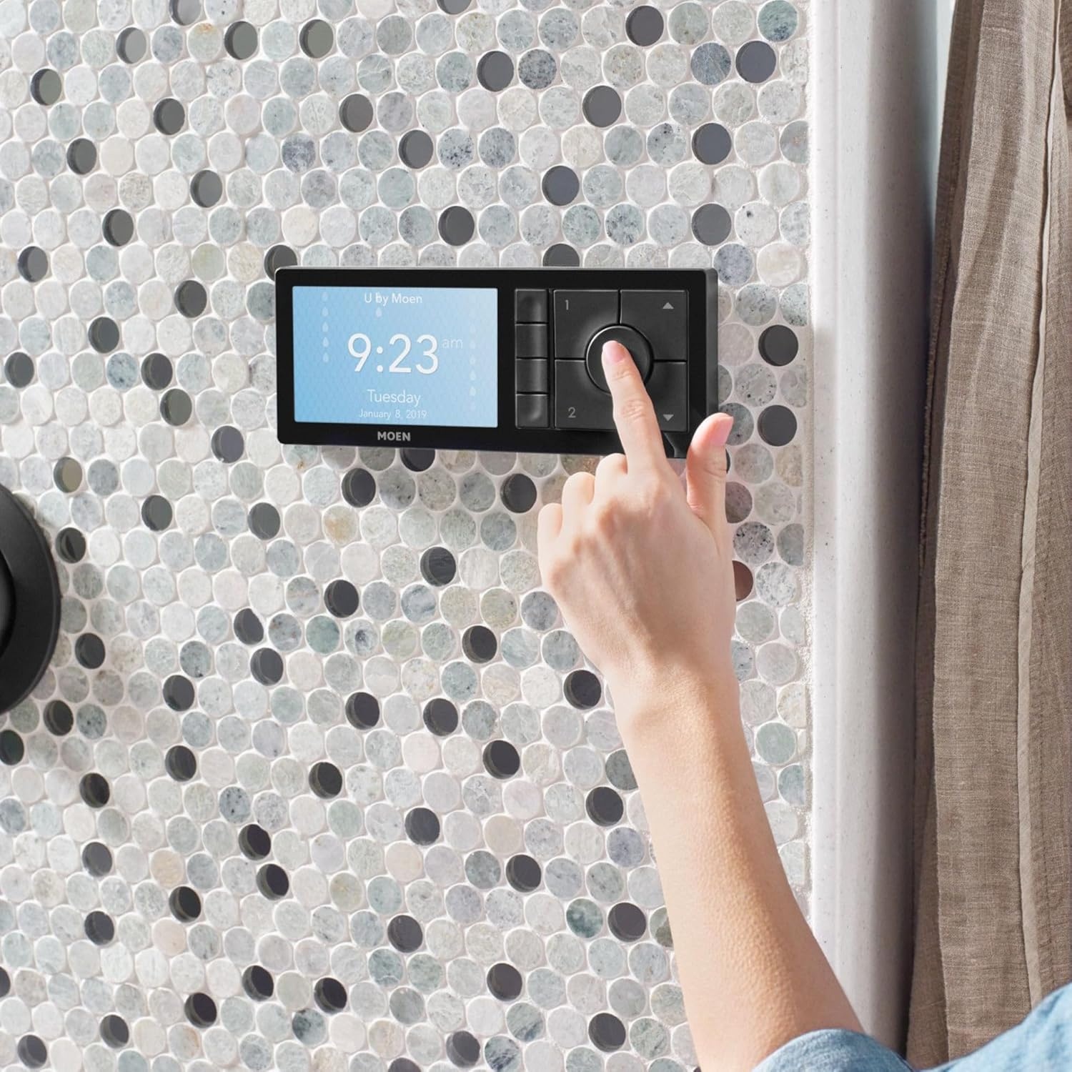 image:imageMoen Smart Water 2Outlet Digital Thermostatic Shower Valve Kit with Standard 12 Connections S3102Valve Only