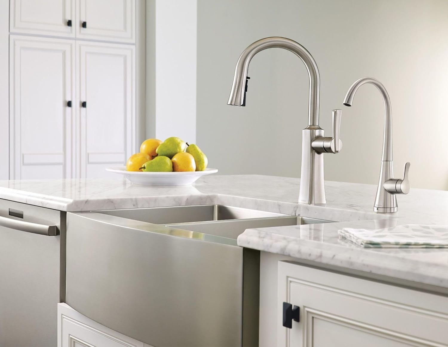 image:imageMoen Spot Resist Stainless Sip Transitional Cold Water Kitchen Beverage Faucet with Optional Filtration System S5520SRS