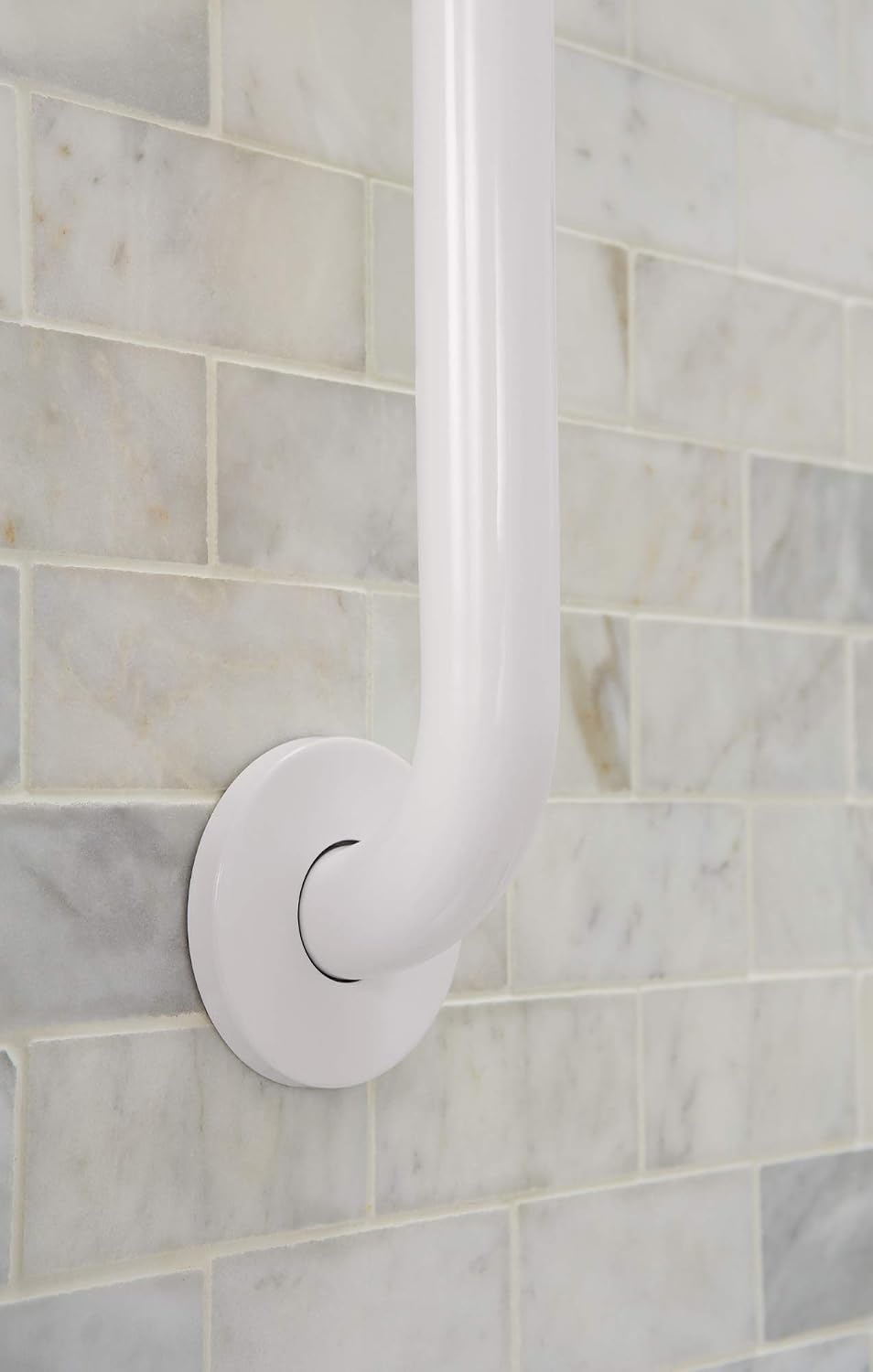 image:imageMoen Stainless Steel Bathroom Safety 32Inch Grab Bar with Concealed Screws and Slip Resistant Peened Texture R8732PGlacier