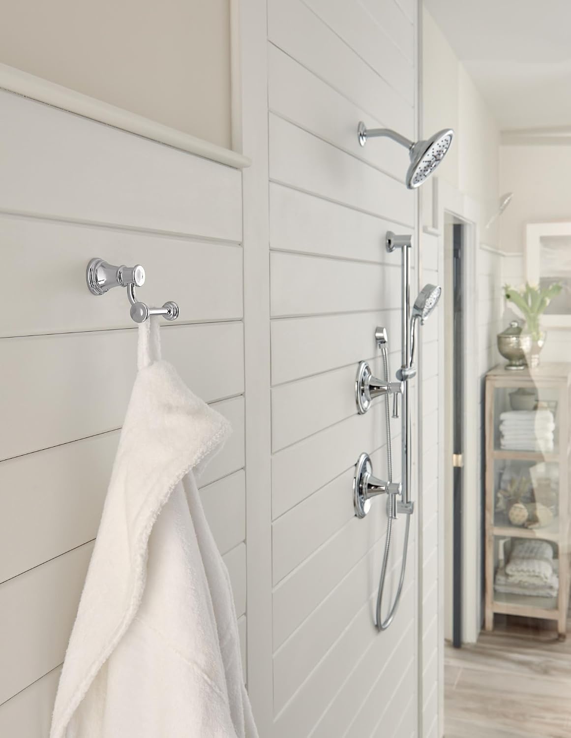 image:imageMoen T2313BLBelfield PosiTemp Tub and Shower Trim Kit Valve RequiredBrushed Nickel