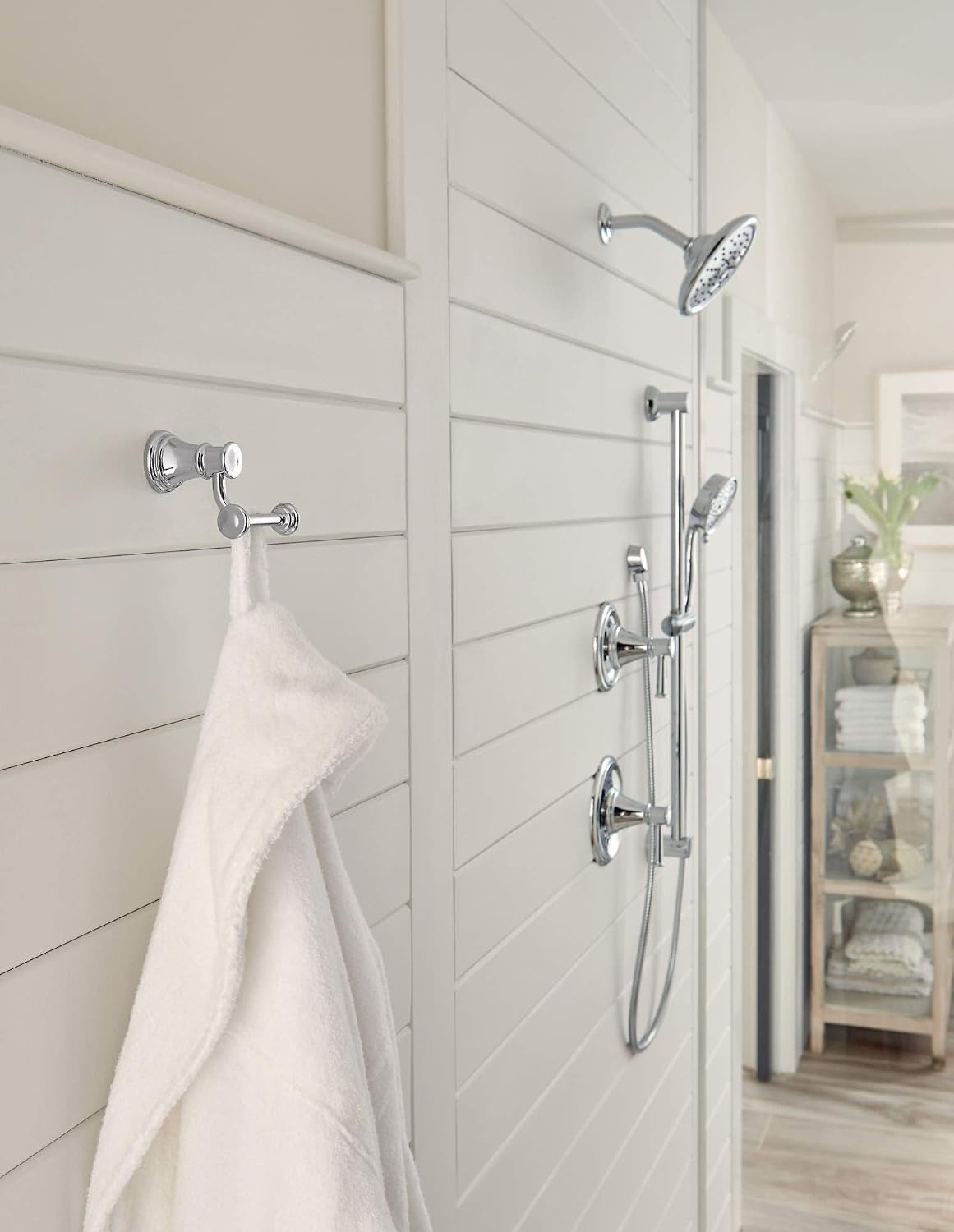 image:imageMoen T2313BLBelfield PosiTemp Tub and Shower Trim Kit Valve RequiredBrushed Nickel