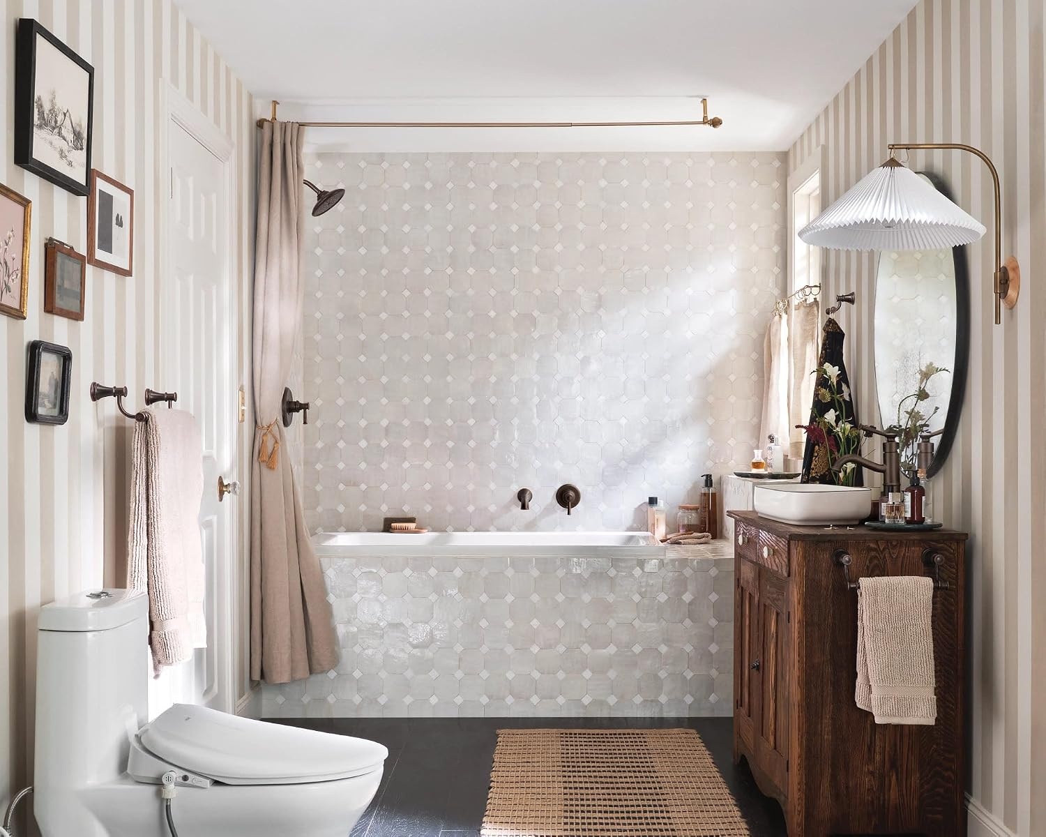 image:imageMoen UT2313EPNL Belfield MCORE 2Series 1Handle Tub and Shower Trim Kit Valve Required Polished NickelOil Rubbed Bronze