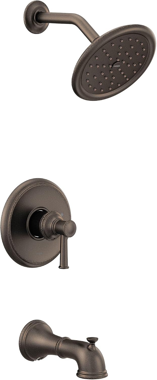 image:imageMoen UT2313EPNL Belfield MCORE 2Series 1Handle Tub and Shower Trim Kit Valve Required Polished NickelOil Rubbed Bronze