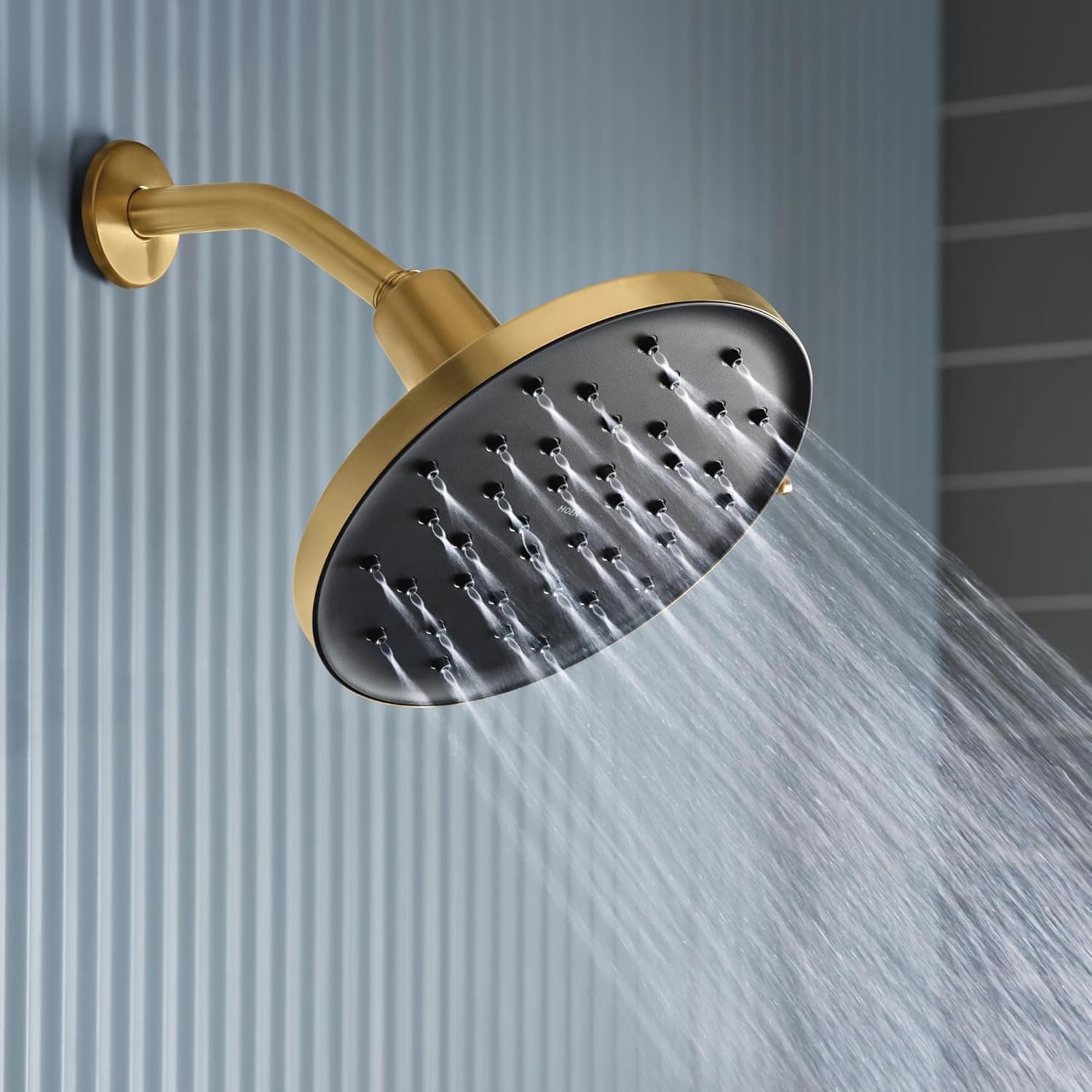 image:imageMoen Verso Brushed Gold Adjustable 9 Diameter Spray Head Rainshower 220R3BGBrushed Gold