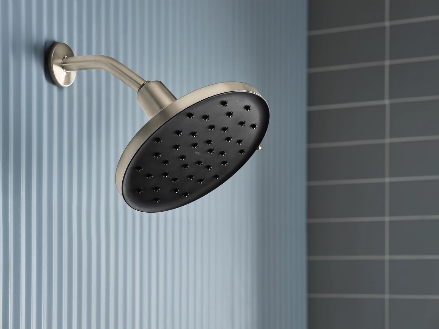 image:imageMoen Verso Brushed Nickel Adjustable 9 Diameter Spray Head Rainshower 220R3BNBrushed Nickel