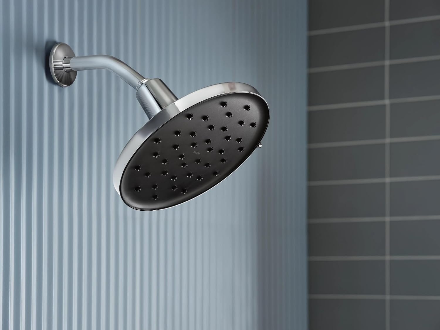 image:imageMoen Verso Brushed Nickel Adjustable 9 Diameter Spray Head Rainshower 220R3BNChrome