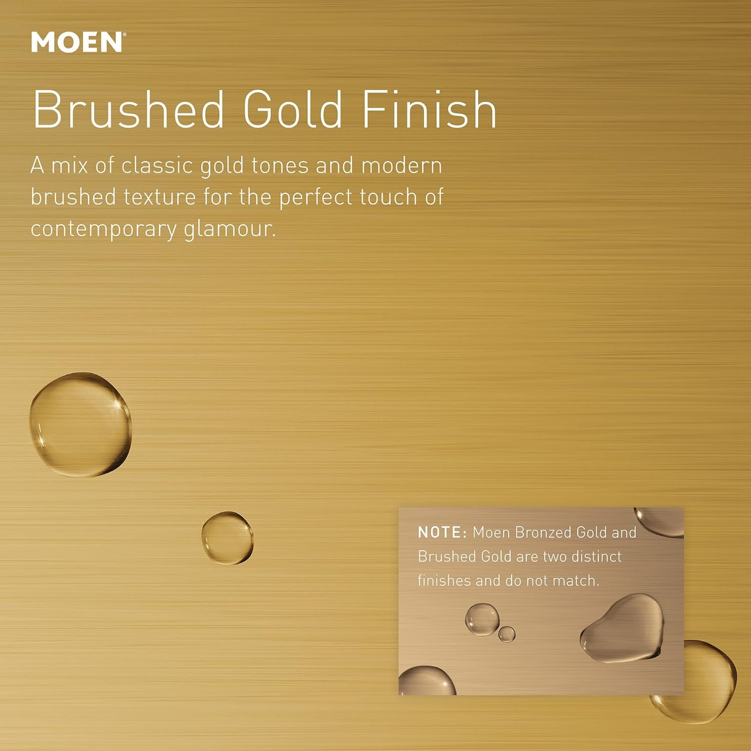 image:imageMoen Voss Brushed Gold TwoHandle Deck Mount Roman Tub Faucet Trim Kit Valve Required T693BGGold