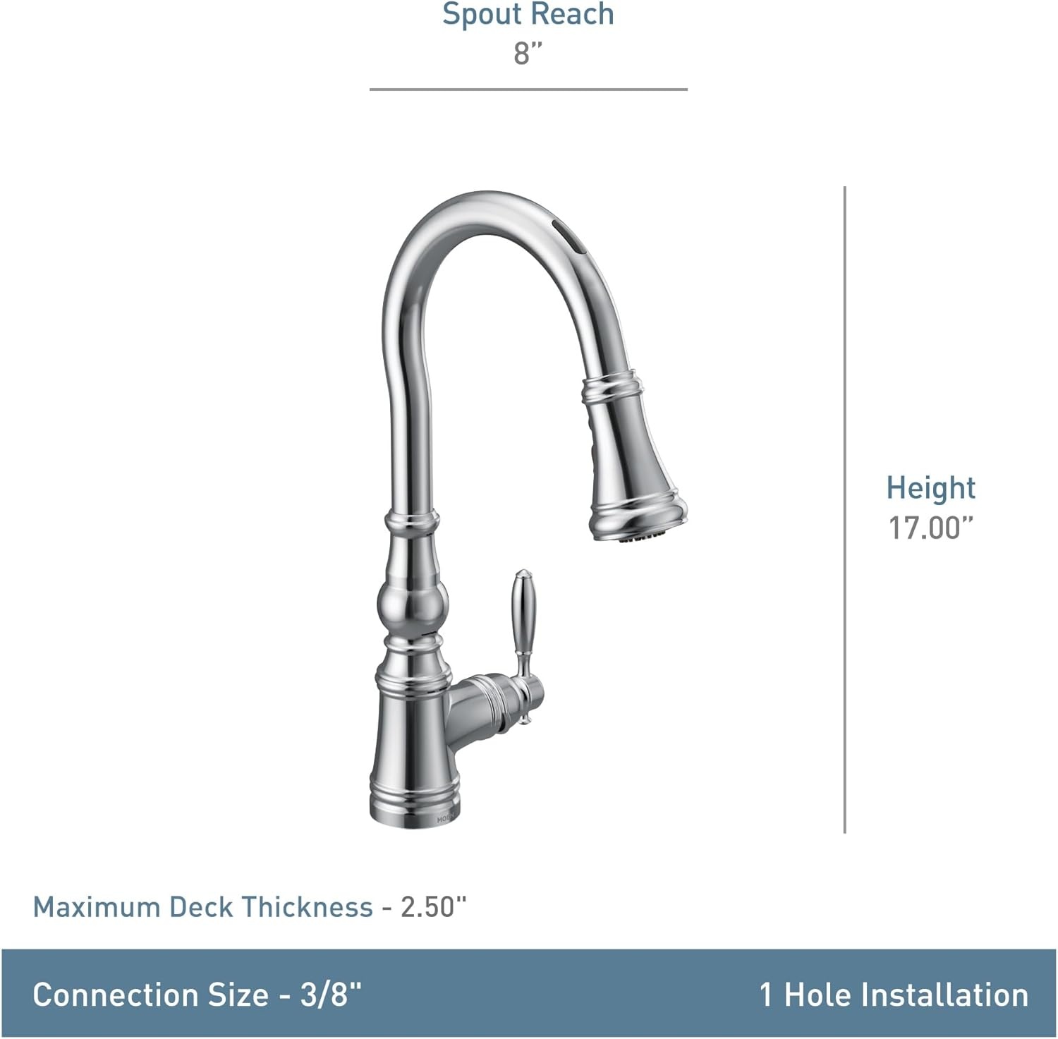 image:imageMoen Weymouth OilRubbed Bronze 3in1 Water Filtration OneHandle Pulldown Kitchen Faucet FS73004ORB with Moen F9800 Advanced Carbon Water Filtration SystemOil Rubbed Bronze
