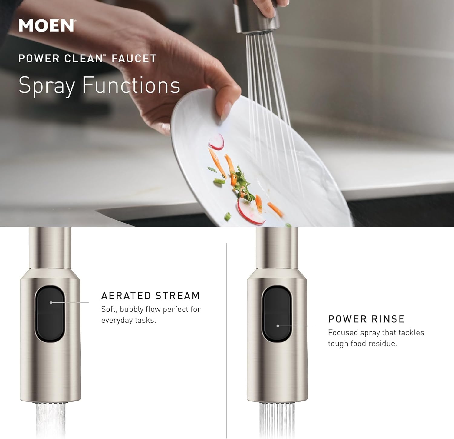 image:imageMoen Weymouth OilRubbed Bronze 3in1 Water Filtration OneHandle Pulldown Kitchen Faucet FS73004ORB with Moen F9800 Advanced Carbon Water Filtration SystemOil Rubbed Bronze